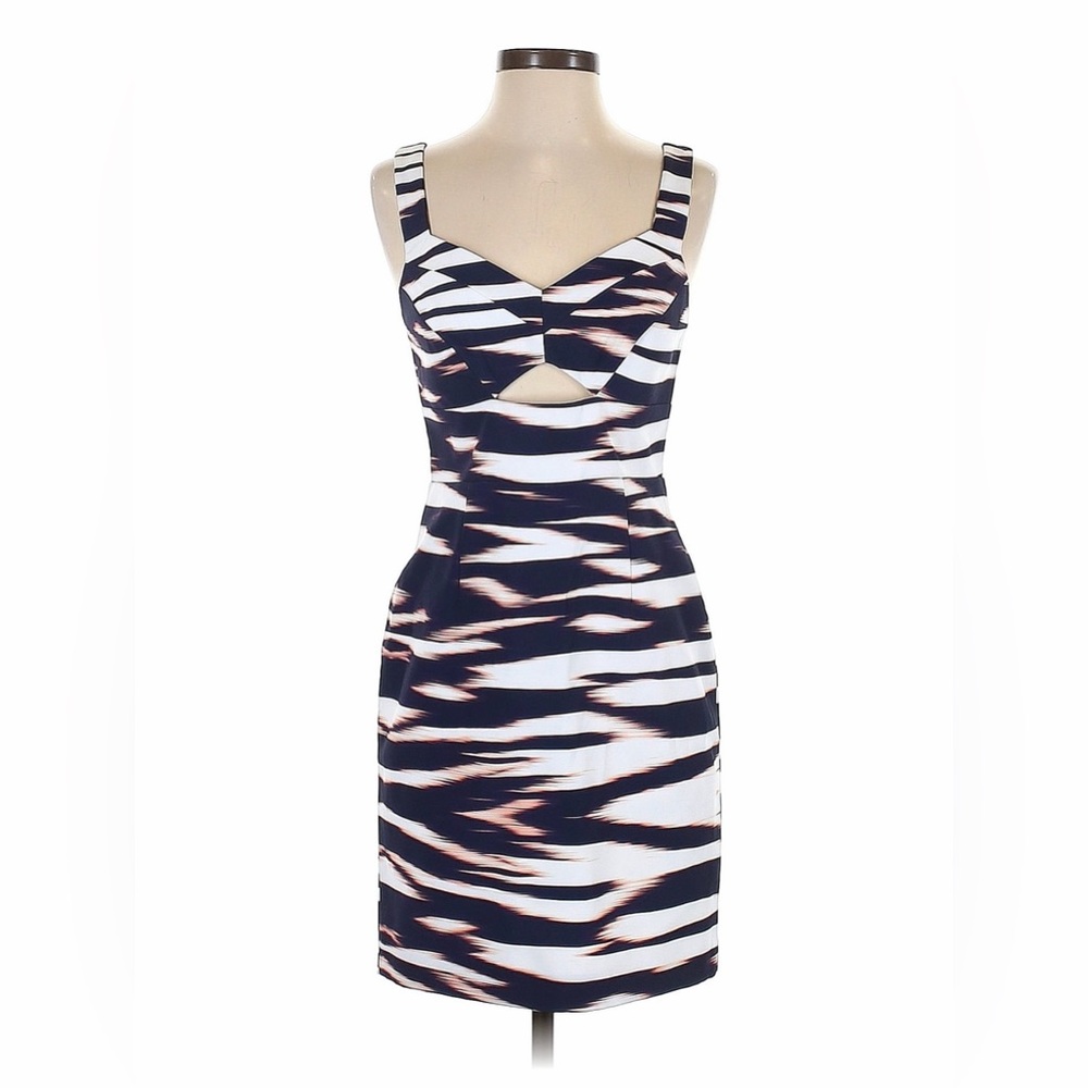 Yumi Kim black, White & Blush Cutout Midi Dress